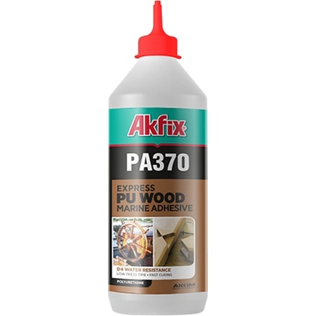 Akfix PA370 Poliüretan Ekspres Ahşap Tutkalı (Deniz Tutkalı) 500 ml